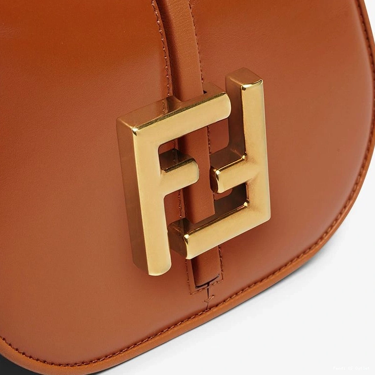 Cheap HOT Brown Bag C'mon In Leather Mini Fendi Calf 0727